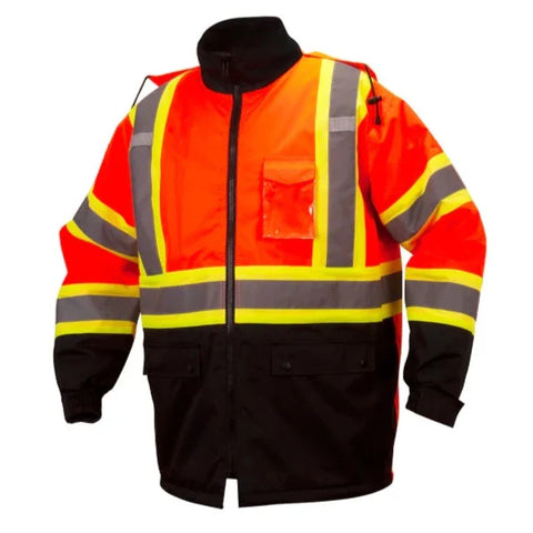 Chaqueta Anaranjada de seguridad