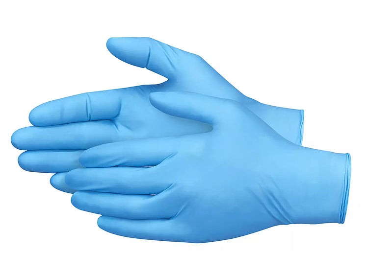 Guantes nitro azul