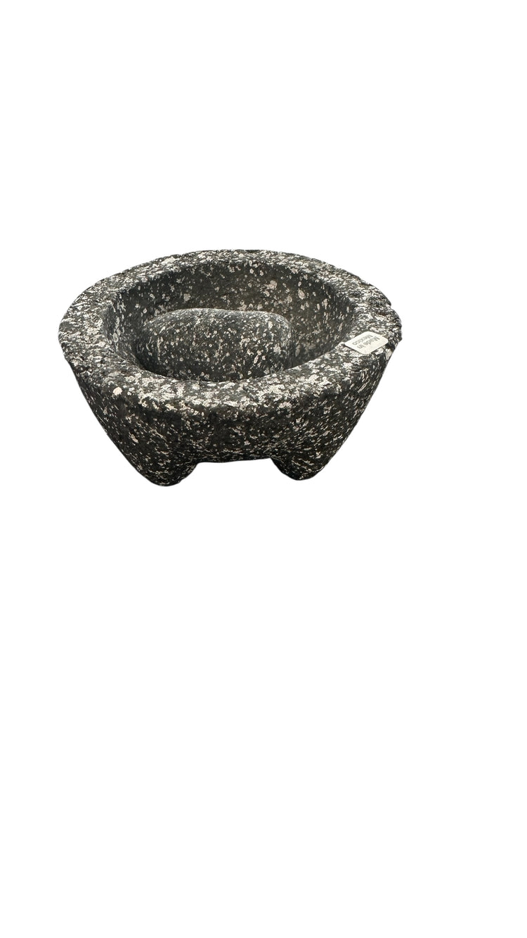 Molcajete para monstrar salsas