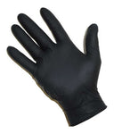 Guantes latex negros